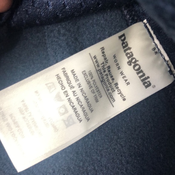 patagonia Classic Synchilla Fall 2017 Fleece Jacket Men Size Small - Picture 6 of 9